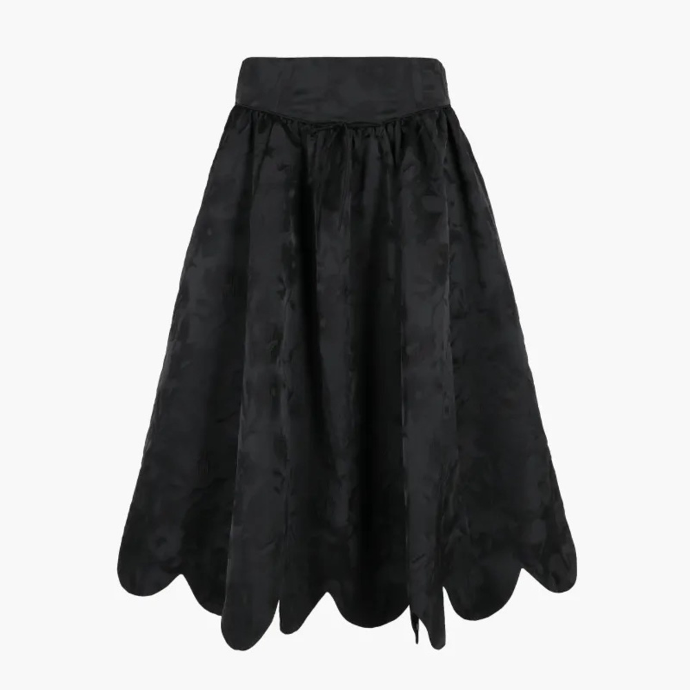 Sandy Liang Greta Skirt in Black
